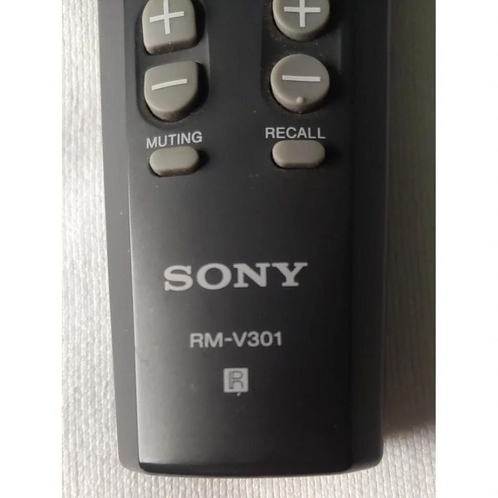 Sony TV Black Remote RM-V301 RMV301 Tested And Works TV VCR DVD CBL/SAT RCVR
